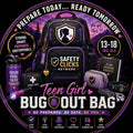 Teen Girl Bug Out Bag — Emergency Preparedness Backpack for Teen Girls