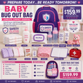 Baby Bug Out Bag — All-in-One Emergency Baby Essentials Backpack