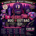 Girl Bug Out Bag — Kids Emergency Preparedness Backpack (Ages 5–12)