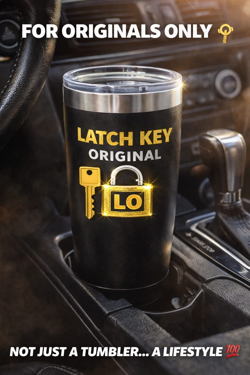 80's Latchkey Kid Insulated Tumbler