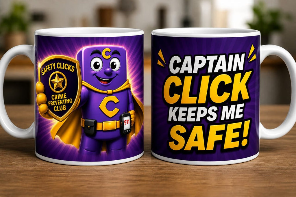 Captain Click Keeps Me Safe!™ Mug