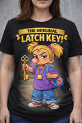 LATCH KEY ORIGINAL Women's Graphic T-Shirt